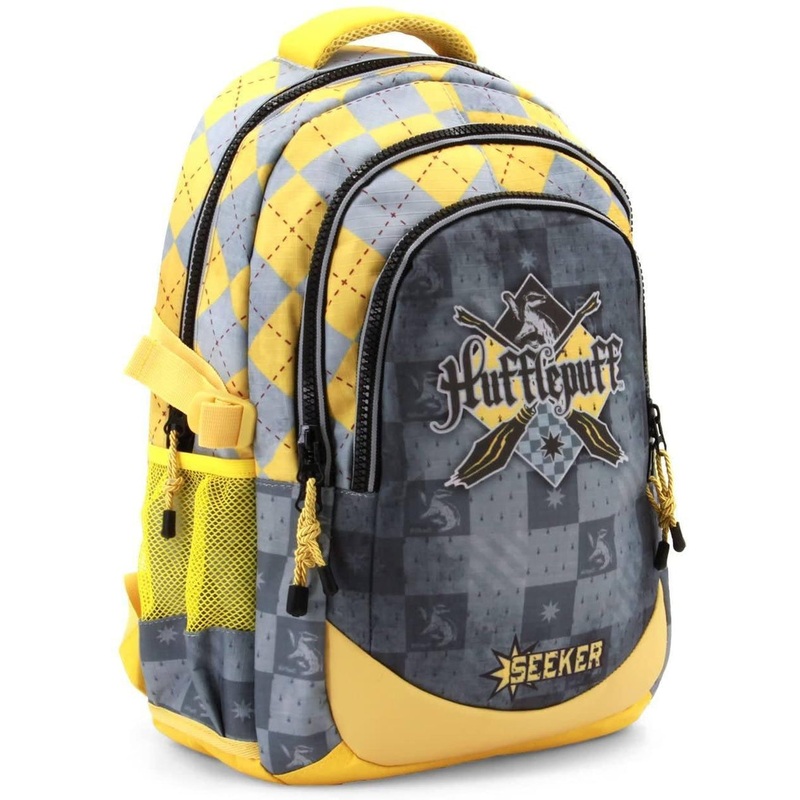 Harry Potter Quidditch Hufflepuff Backpack 44cm Plus USB Port