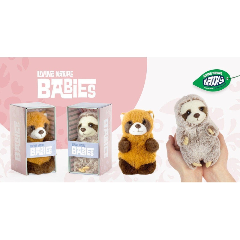 LIVING NATURE AN571 Babies Sloth Soft Toy