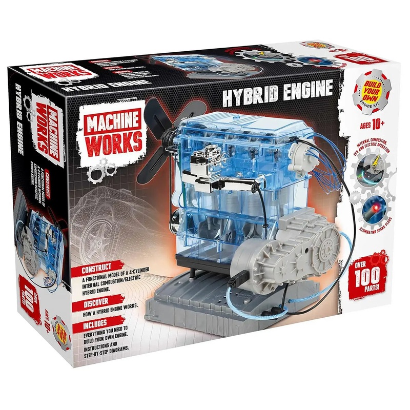 Machine Works 4 Cylinder Hybrid Engine Building Kit