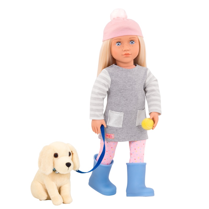 Our Generation Megan 46 cm Doll & Pet Set