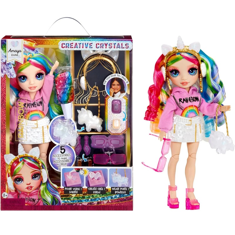Rainbow High Creative Crystals Fashion Doll- Amaya