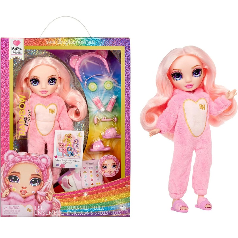 Rainbow High Junior High PJ Party Fashion Doll – Bella
