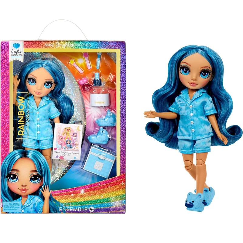 Rainbow High Junior High PJ Party Fashion Doll – Skyler