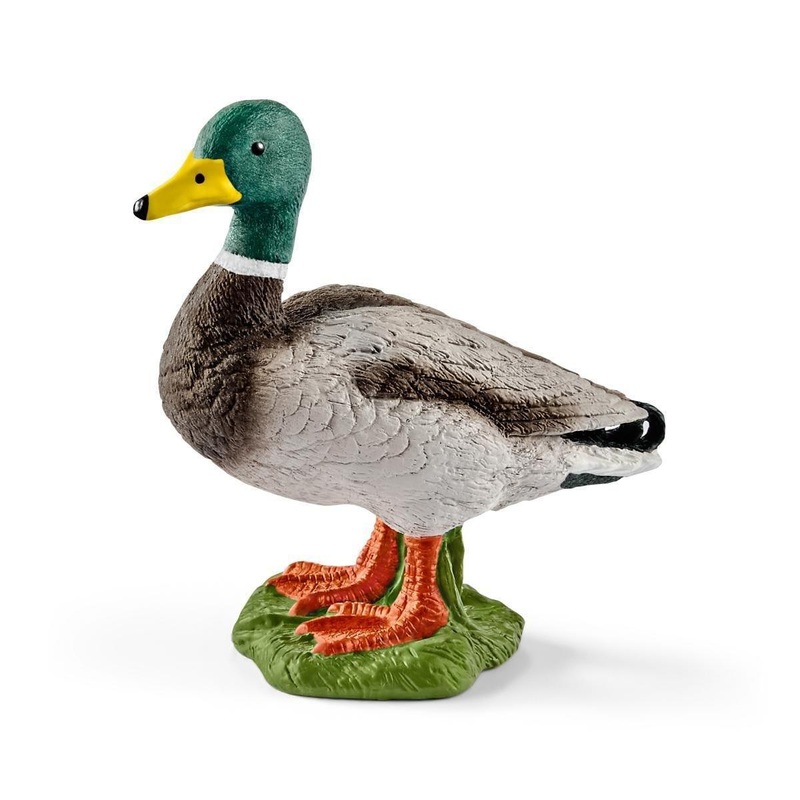 SCHLEICH 13824 Drake Male Duck Figure