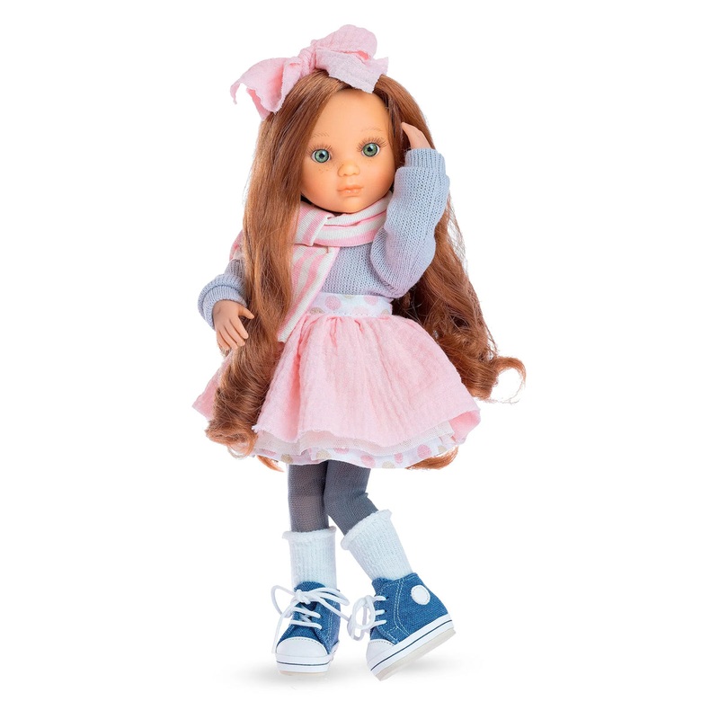 Berjuan 5824 Luxury Dolls Eva Articulated Redhead Doll 35cm