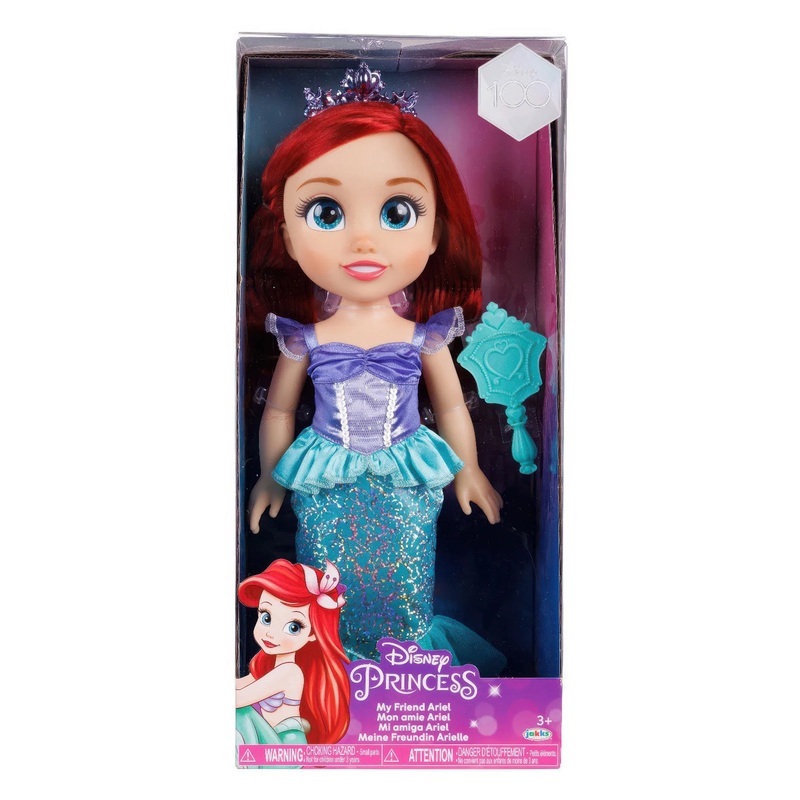 Disney Princess 100th Anniversary The Mermaid Little Ariel Doll 38cm