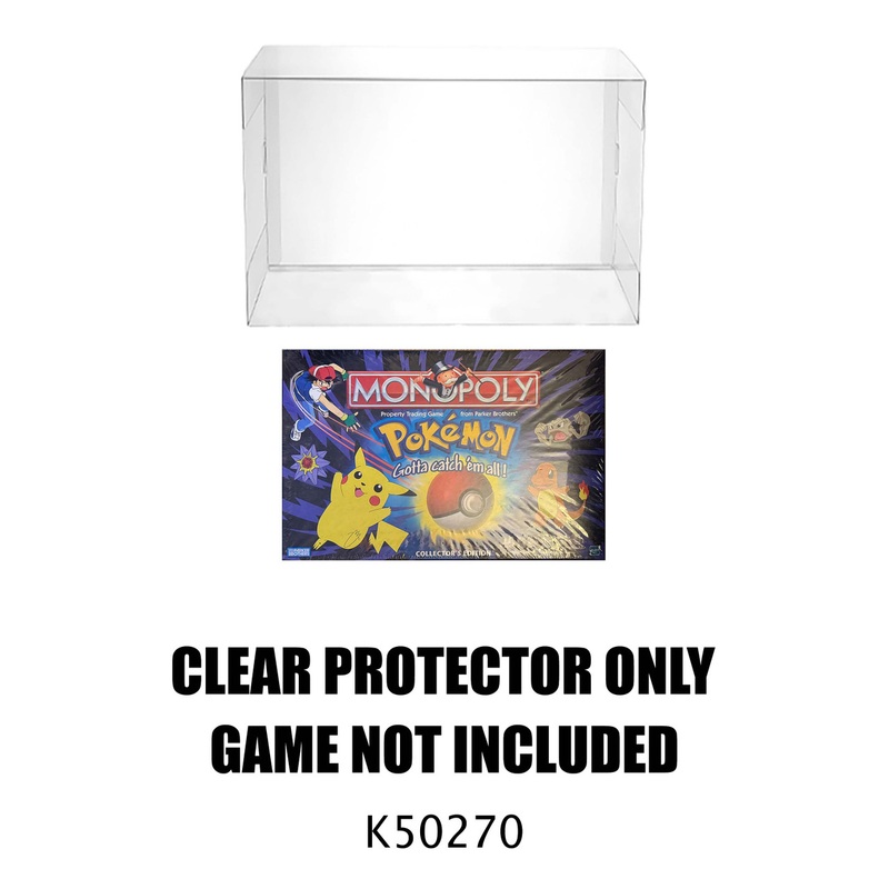 Protector For 1999 Pokemon Monopoly Collectors Edition