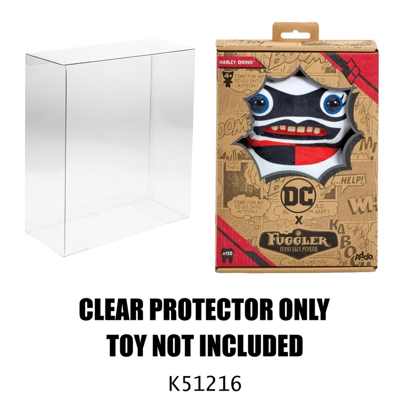 Protector For DC X Fuggler Harley Quinn Plush Including Folded Tab