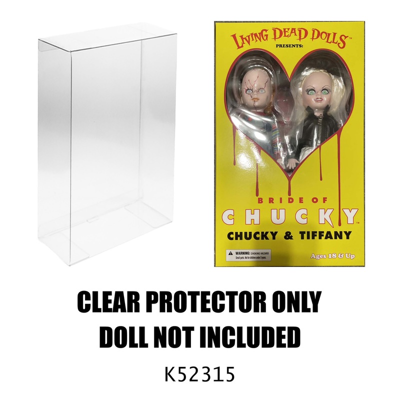 Protector For Living Dead Dolls Child Play Bride Of Chucky Chucky and Tiffany