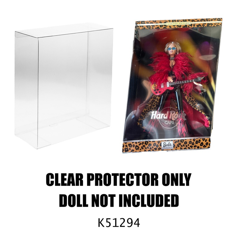 Protector For Mattel Barbie Collection Hard Rock Caf B2579 Wild Rocking Outfit 2003