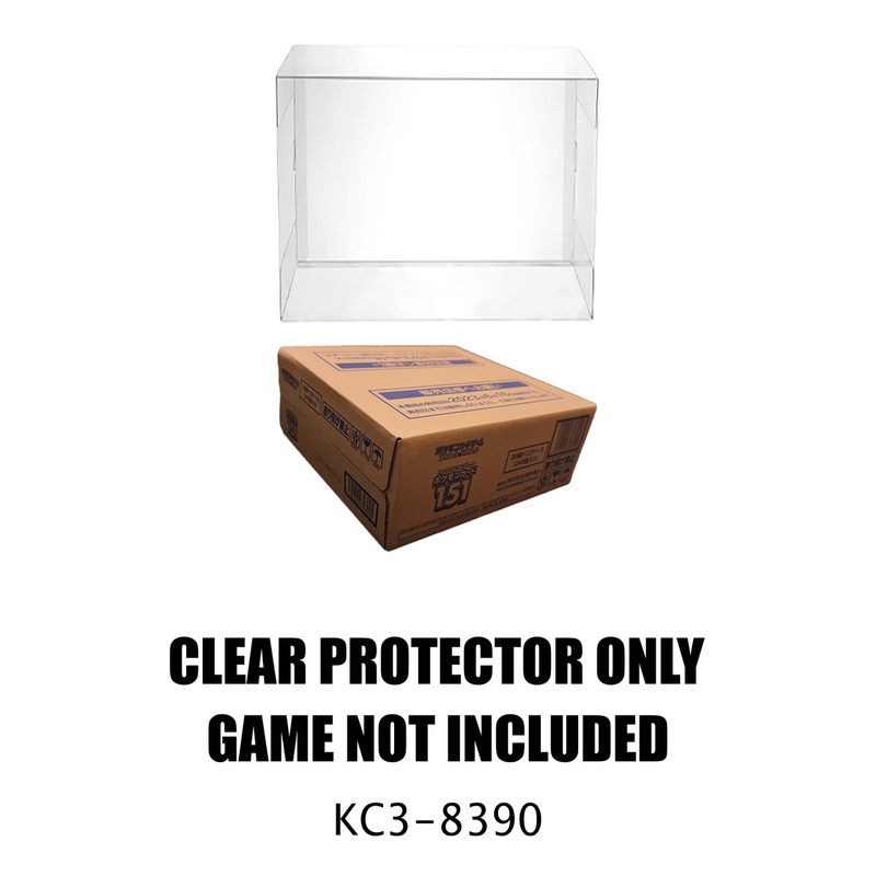 Protector For Pokemon 151 Japanese Booster Box Case
