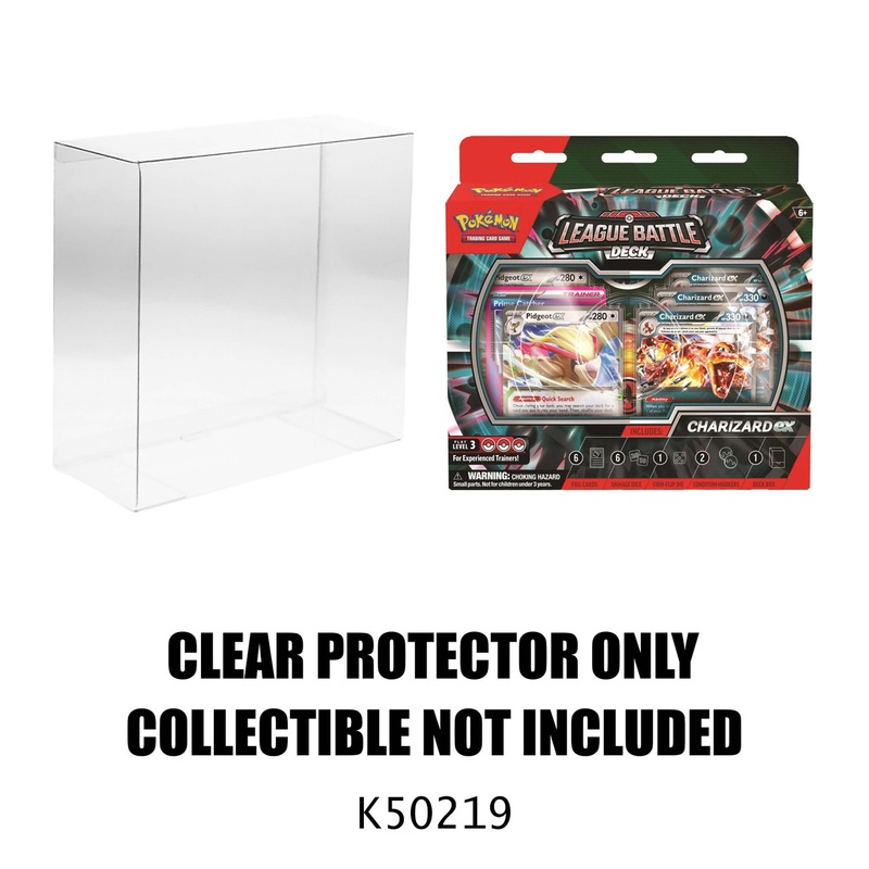 Protector For Pokemon Charizard Ex League Battle Deck