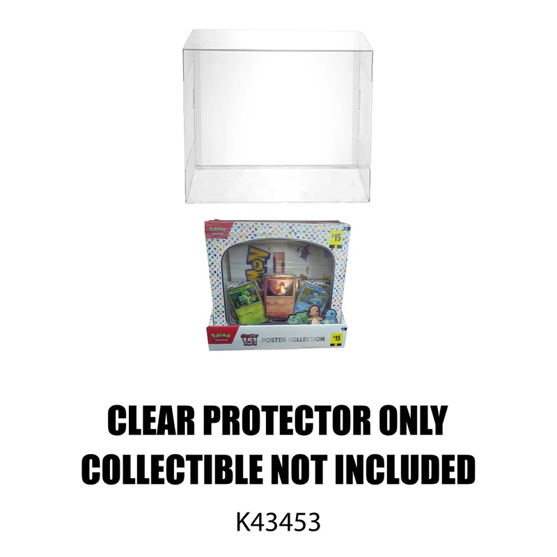 Protector For Pokemon Poster Collection Display Case