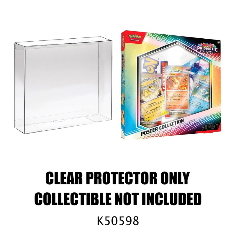 Protector For Pokemon Prismatic Evolutions Poster Collection