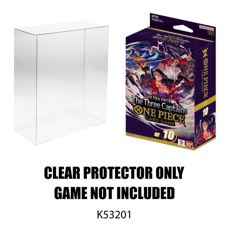 Protector For Bandai One Piece Ultra Deck The Three Captains ST 10