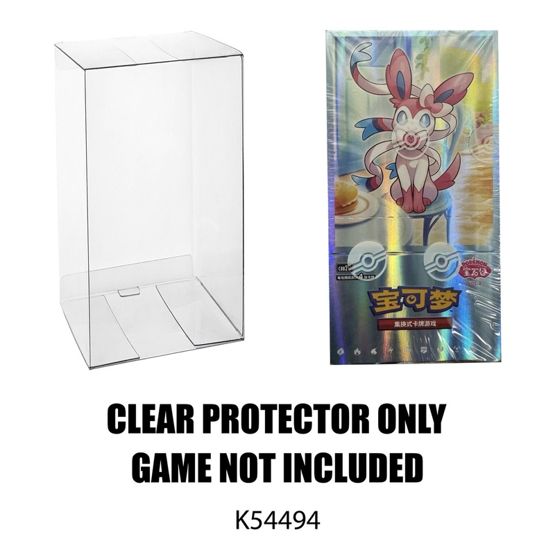Protector For Bandai Pokemon Booster Box Gem Vol 2
