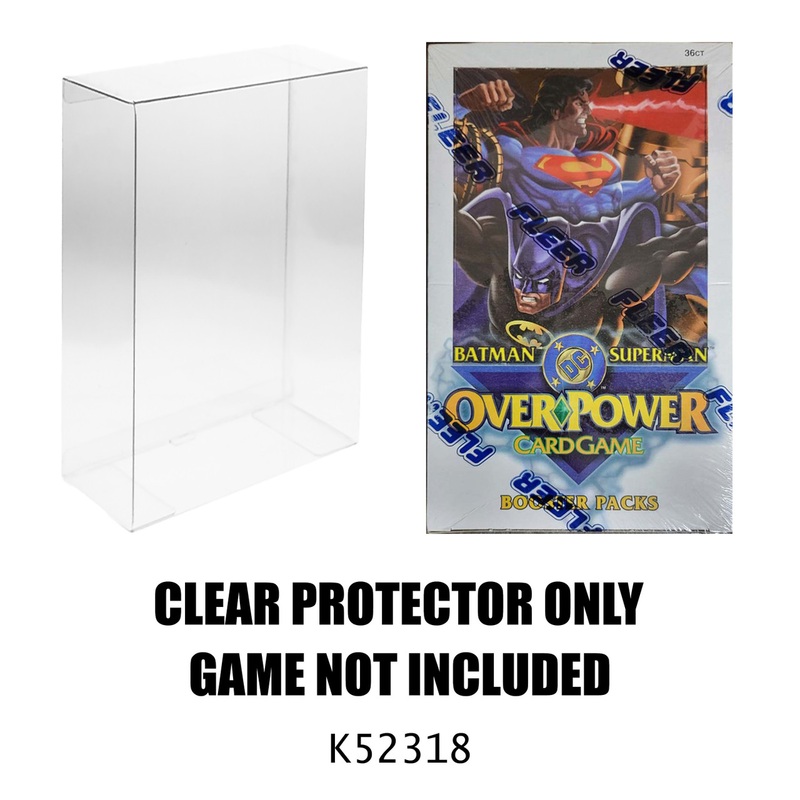 Protector For Fleer Skybox DC Overpower Card Game Batman Superman Booster Packs