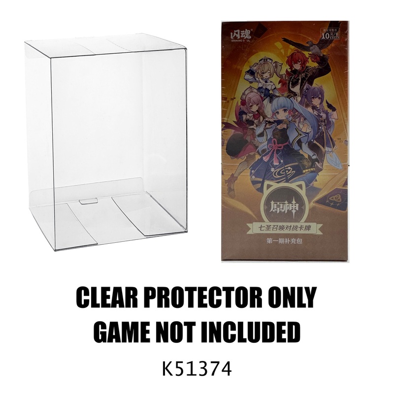 Protector For Genshin Impact Genius Invokation TCG Vol. 1 Booster Box (2024)