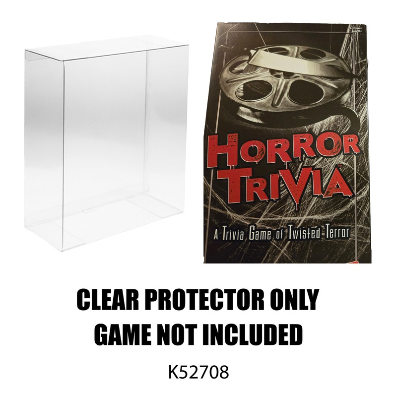 Protector For Horror Trivia Part 1 and 2 Card Game