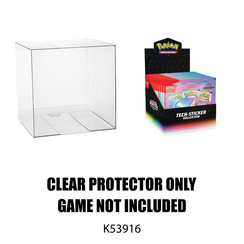 Protector For Panini Pokemon Prismatic Evolutions Tech Sticker Collection Display Box Standard