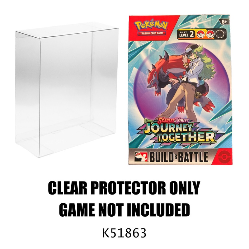 Protector For Pokemon Build & Battle Scarlett & Violet Journey Together