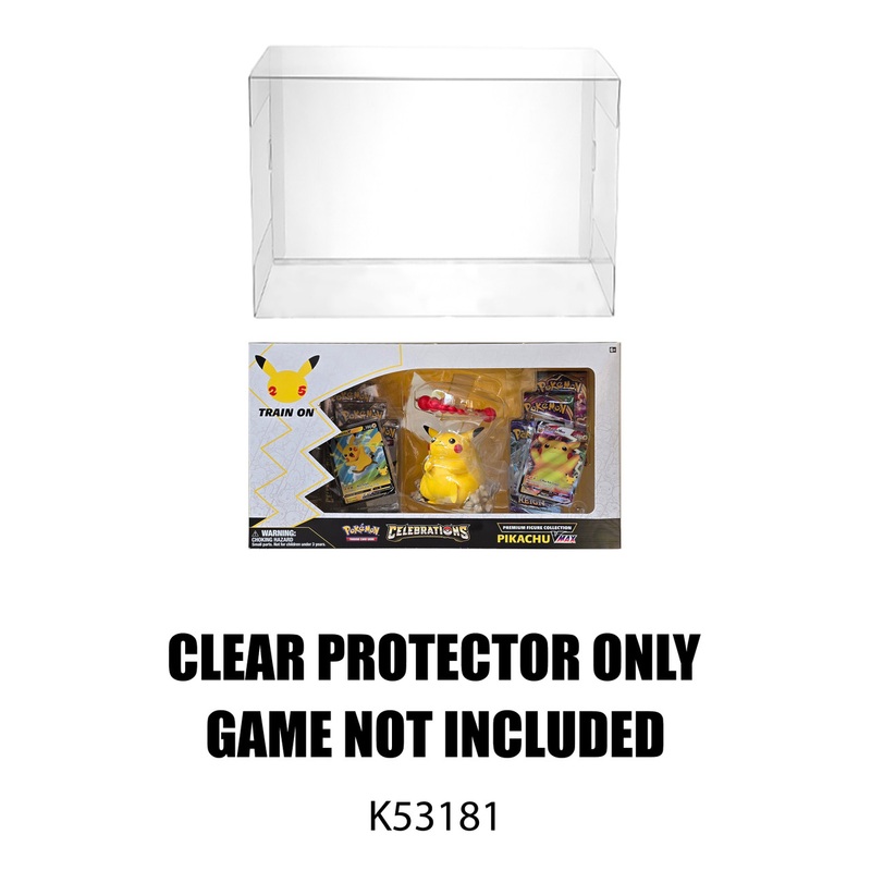 Protector For Pokemon Celebrations Pikachu Vmax Premium Figure Collection