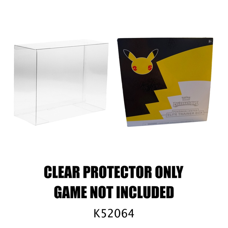 Protector For Pokemon Celebrations Pokemon Center Elite Trainer Box