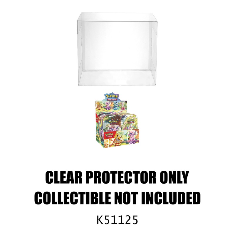 Protector For Pokemon Prismatic Evolutions Mini Tin Display Case