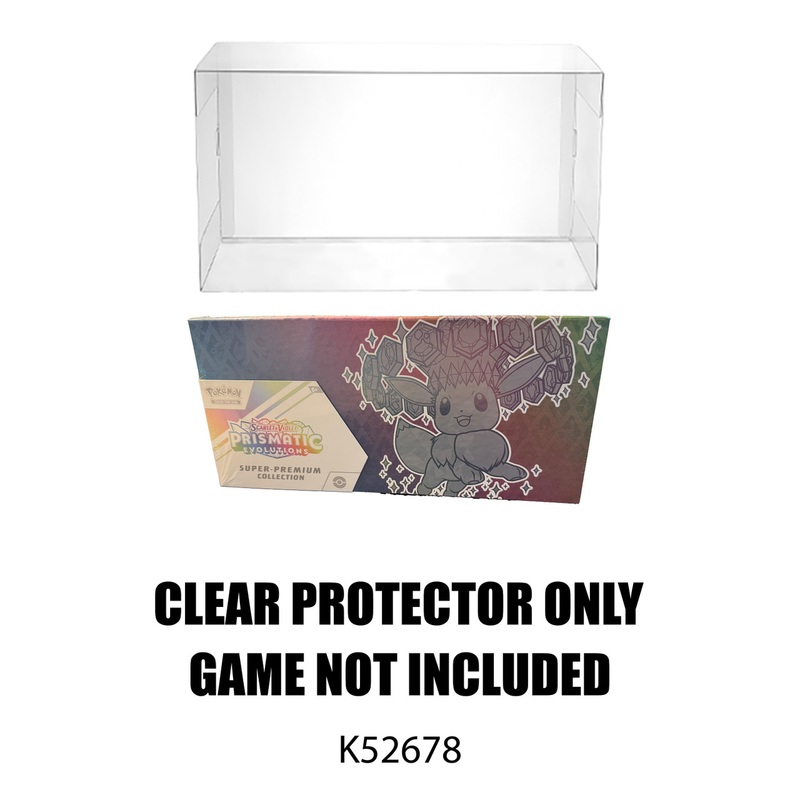 Protector For Pokemon Prismatic Evolutions Super-Premium Collection