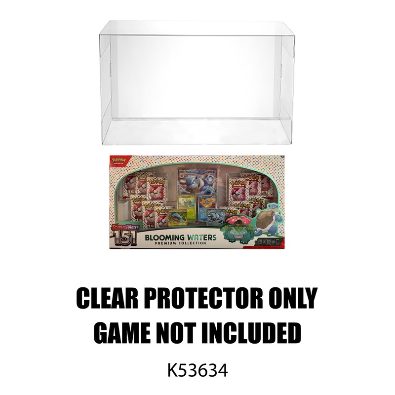Protector For Pokemon Scarlet and Violet 151 Blooming Waters Ultra Premium Collection