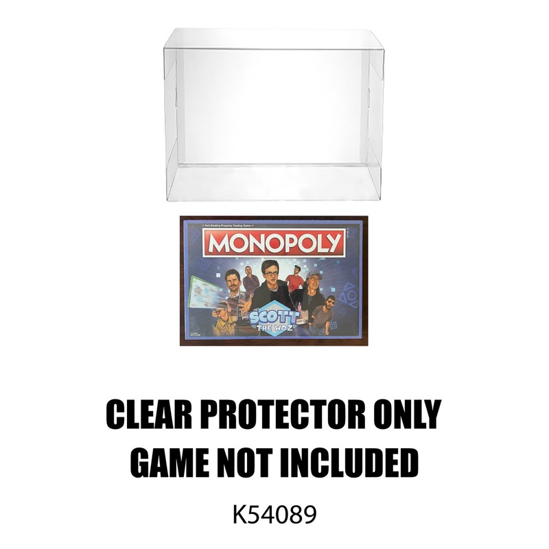 Protector For Usaopoly Scott the Woz Monopoly Board Game Standard Edition