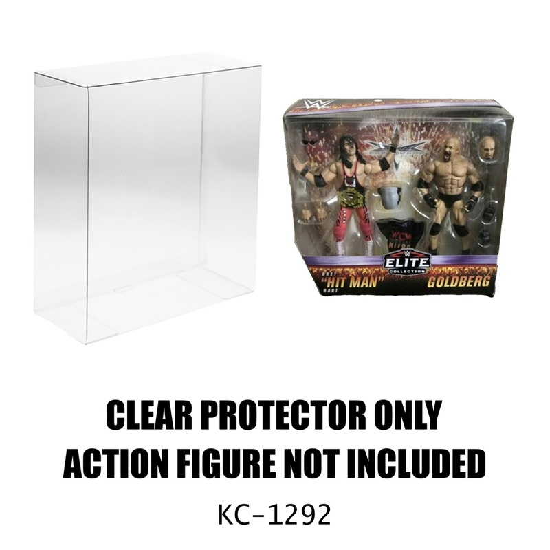 Protector For WCW Elite Collection Brett Hitman Hart and Goldberg
