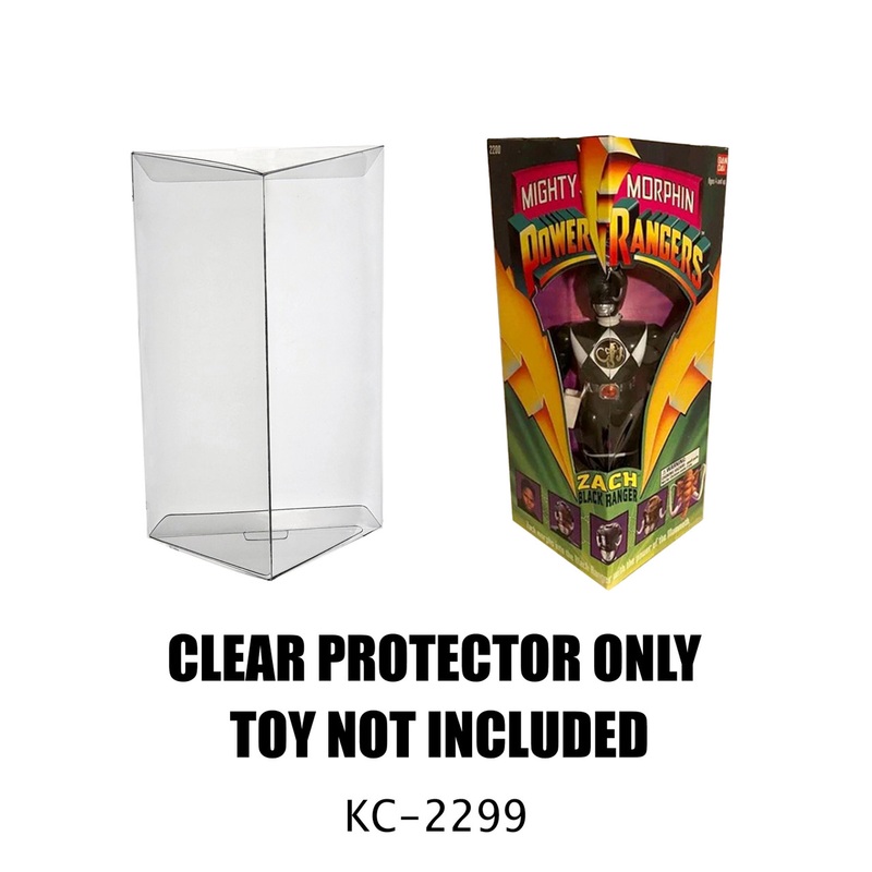 Protector For Mighty Morphin Power Rangers 1993 8in Figures Triangle Box