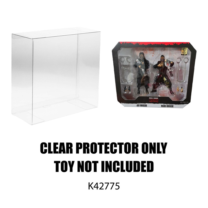 Protector For ROH Ring of Honor Jay Briscoe Mark Briscoe Jazwares Vault Exclusive