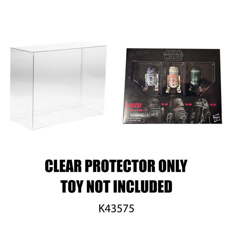 Protector For Star Wars The Black Series Red Squadron R2-D2| R5-D8| R2-X2 Droid 3-Pack