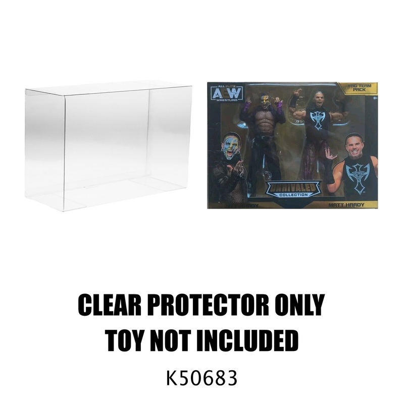 Protector For AEW Unrivaled Dual Figure Jeff Hardy & Matt Hardy