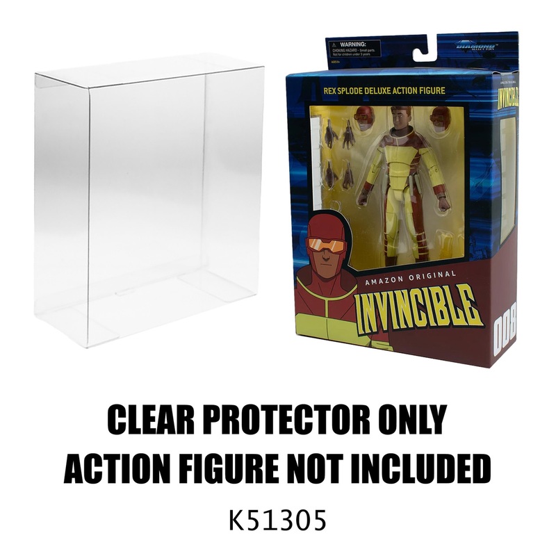 Protector For Diamond Select Toys – Amazon Original: Invincible #008 – Rex-Splode Deluxe Action Figure