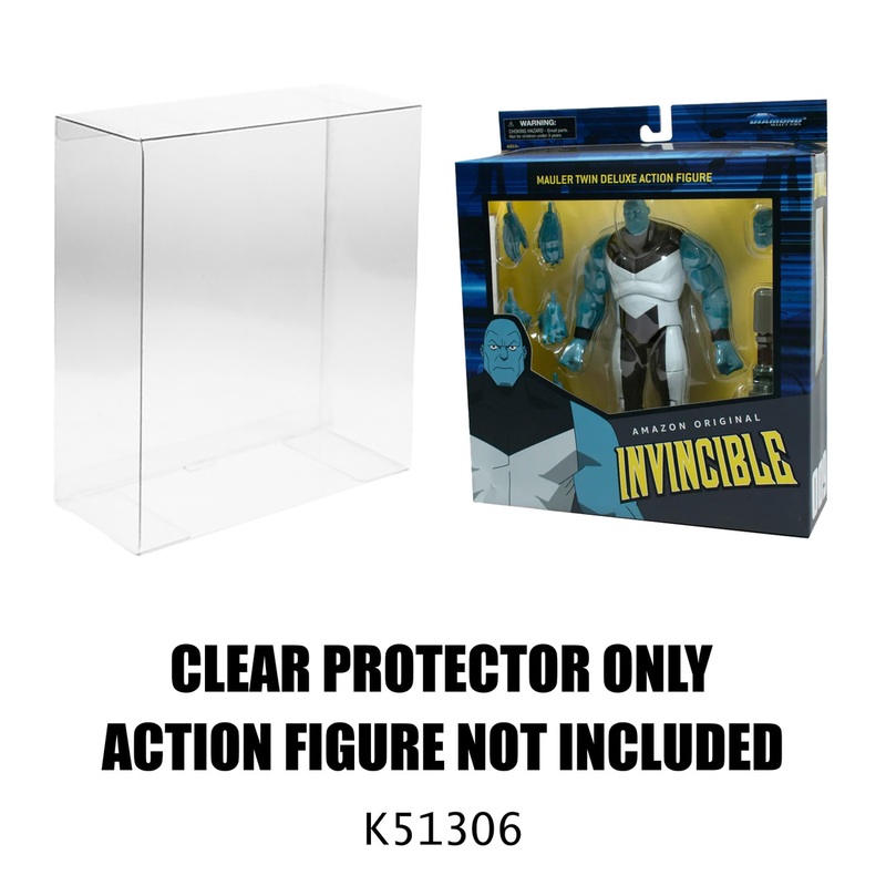 Protector For Diamond Select Toys – Amazon Original: Invincible #009 – Mauler Twin Deluxe Action Figure