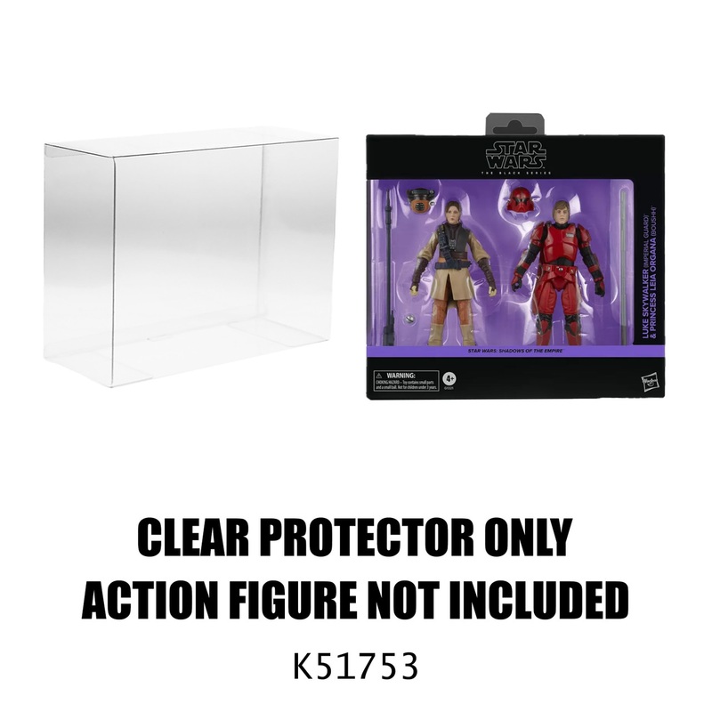 Protector For Hasbro Star Wars The Black Series Shadows Of The Empire Luke Skywalker & Princess Leia Organa