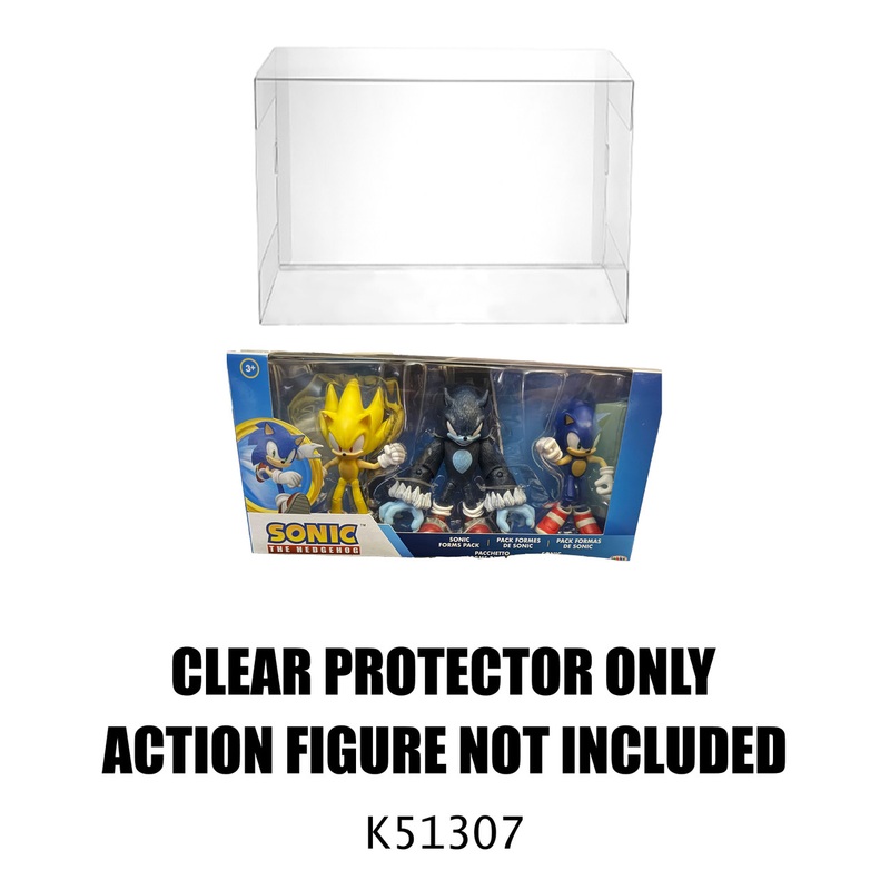 Protector For Jakks Pacific Sonic Forms 3 Pack 2025 (With Werehog)