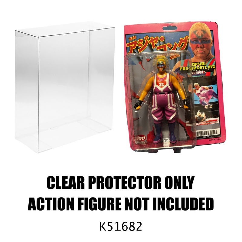 Protector For Junk Shop Dog Sofubi Pro Wrestling Series 3 Figure Aja Kong