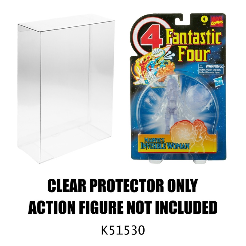 Protector For Marvel Legends Retro/Vintage Fantastic Four 2021 – Invisible Woman Clear
