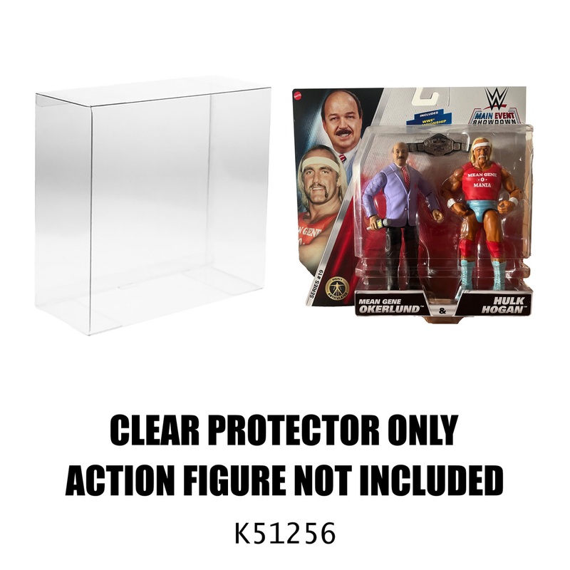 Protector For Mattel WWE Main Event Showdown Hulk Hogan & Mean Gene Okerlund