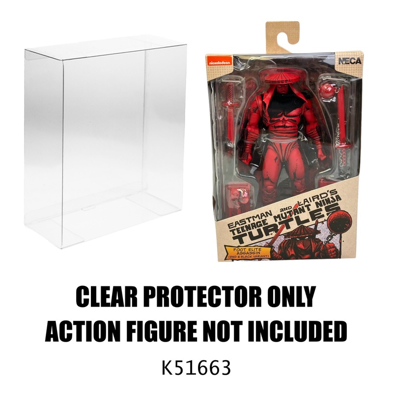 Protector For Neca TMNT Mirage Comics Red and Black Foot Elite Assassin