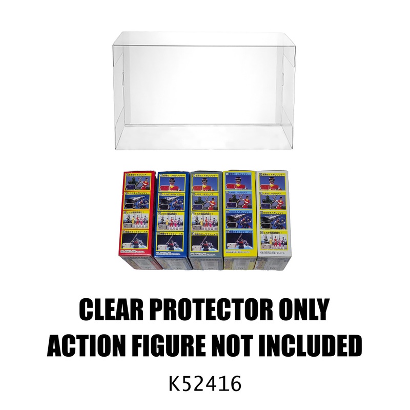 Protector For Bandai Power Rangers Denji Sentai Megaranger Pocket View Complete Set