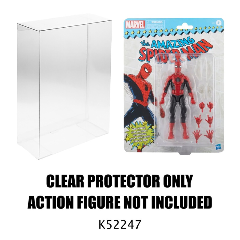 Protector For Hasbro Marvel Legends Retro Card The Amazing Spiderman