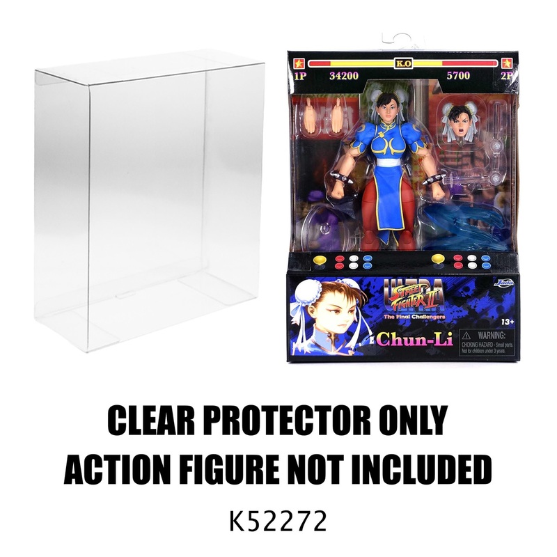 Protector For Jada Toys Street Fighter II The Final Challengers 1:12 Scale Chun-Li