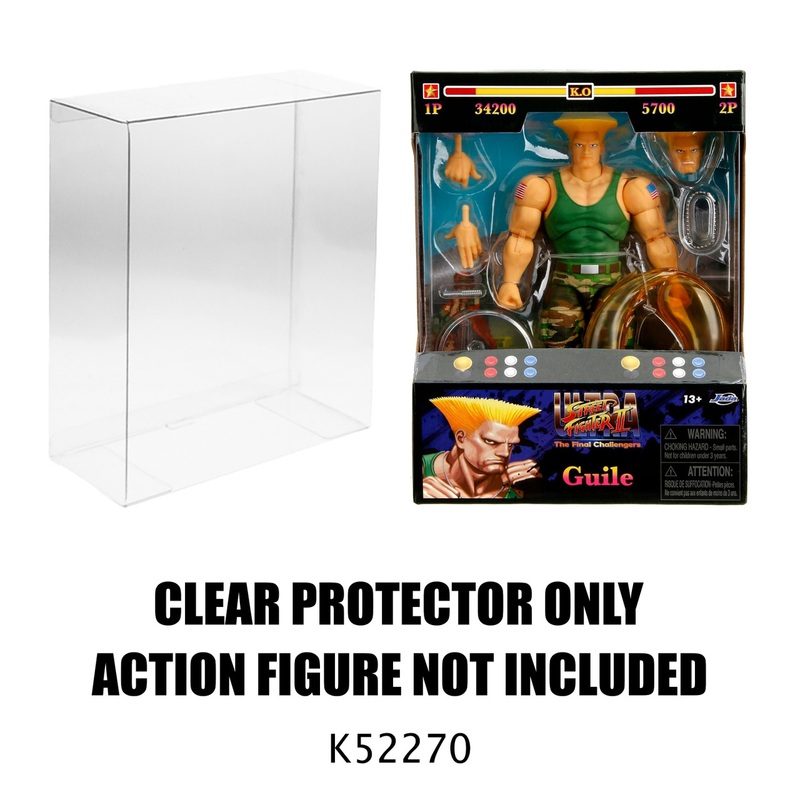 Protector For Jada Toys Street Fighter II The Final Challengers 1:12 Scale Guile