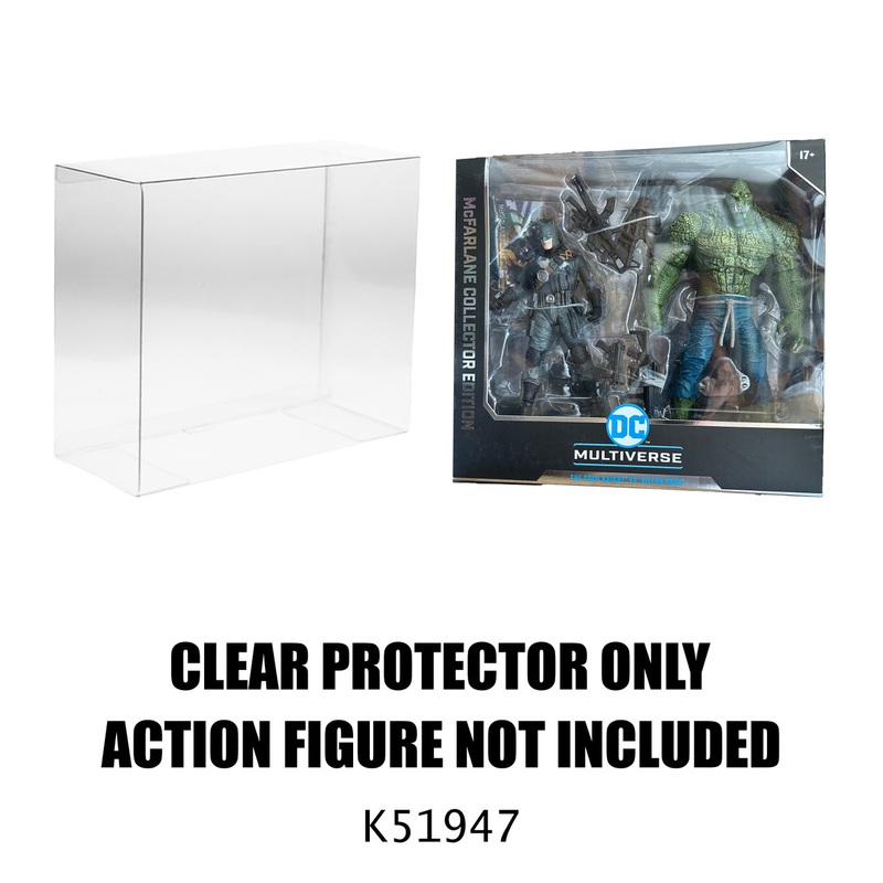 Protector For McFarlane Collector Edition DC Multiverse The Grim Knight Vs. Killer Croc