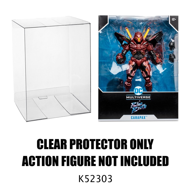 Protector For McFarlane DC Multiverse Blue Beetle MegaFig Carapax